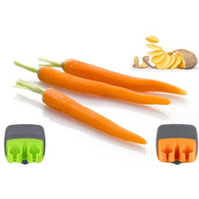 Charger l'image dans la galerie, Éplucheur de fruits et légumes à deux doigt