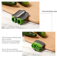 Charger l'image dans la galerie, Éplucheur de fruits et légumes à deux doigt