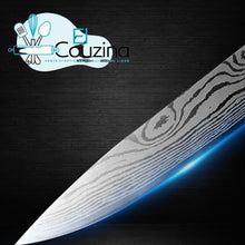 Charger l'image dans la galerie, 10pcs Jeu de couteaux de cuisine Damascus - El Couzina