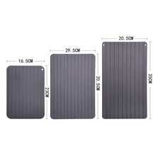 Charger l&#39;image dans la galerie, Aluminium Fast Defrosting Tray Frozen Meat Thawing Fresh Healthy Rapid Defrost Plate Food Gadgets Kitchen Tools
